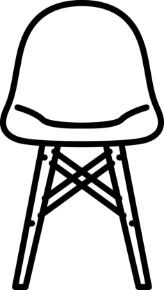 Designer Chair Vinyl Svg File, Free Vectors File